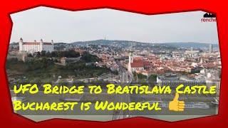 Bratislava Travel Guide | Bratislava Tour Part 1 | Old Town, Bratislava Castle & U.F.O Bridge