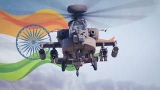 INDIA'S American and Russian ATTACK HELICOPTERS