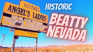 Historic Beatty Nevada HWY 95 Ghost Town