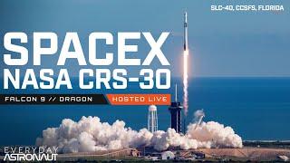 Watch SpaceX Launch CRS-30 for NASA!