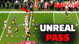 Patrick Mahomes makes INCREDIBLE Fake and GENIUS Pass - Kansas City Chiefs vs Pittsburgh Steelers