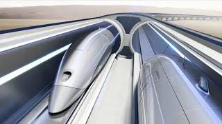 Hyperloop Train 1200 km/h speed Test || Fastest Train in the World