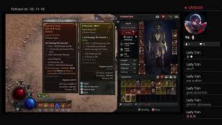 usikminers PS4-livesändning Diablo IV Endgame content