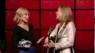 Sheryl Crow - "Calling Me When I'm Lonely" + Interview @ Live with Kelly & Michael Show