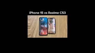 iPhone 15 vs Realme C53 - PUBG TEST!!