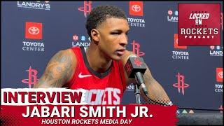 Jabari Smith Jr. | Houston Rockets Media Day | 2024-2025 NBA Season