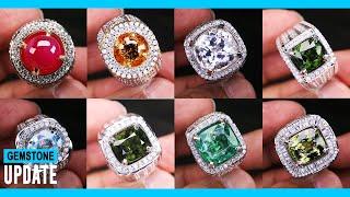 GEMSTONES UPDATE 09092024 - PINK GREEN TOURMALINE ZIRCON RUBY CAMBODIA BURMA MALAYA SPHENE ZULTANITE