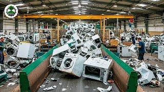 Extreme Dangerous Wood Chipper & Shredder Demolitions: Crushing Everything in Sight! #50