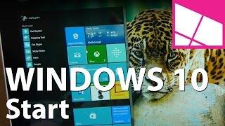 Windows 10 Review: Start