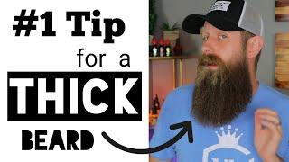 #1 Tip to a THICK Beard!