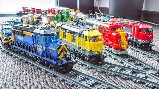 LEGO® Trains in Action! Fantastic Lego® Train Action!