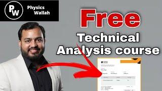 Free Pwskills Technical analysis series in Hinglish #techincalanalysis #stock #crypto #pwskills