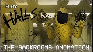 H A L L S  ( The backrooms animation ) CG5 song!