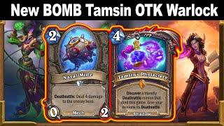 NEW BOMBASTIC BROKEN OTK WARLOCK DECK BLIZZARD MUST ERASE! Voyage to the Sunken City | Hearthstone