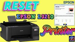 how to reset epson L3210 with resetter @artechguides