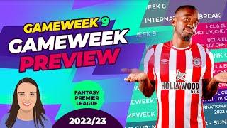 FPL GAMEWEEK 9 PREVIEW | TRANSFERS DEAL SHEET