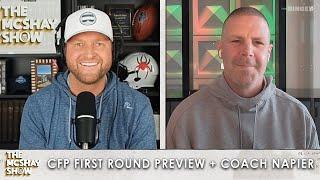 CFP First Round Preview and Picks! Plus, Florida HC Billy Napier | The McShay Show