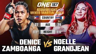 Denice Zamboanga vs. Noelle Grandjean | MMA Full Fight