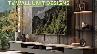 Best TV Wall Unit Design Ideas