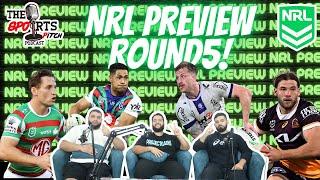 The Sports Pitch Podcast NRL Round 5 Preview!