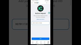 KuCoin Cats Deposit Address  #shorts