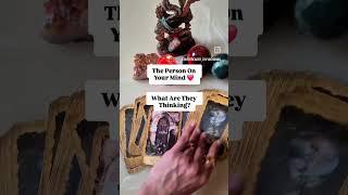 The Person On Your Mind ️#tarot #tarotreading #shortvideo #shorts #lovereading #lovereading