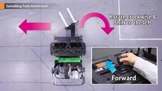 TOYOTA VNA; Very Narrow Aisle Forklift 8RFBA Joysticklever