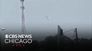 Cellphone video captures moment plane crashes in Sao Paulo, Brazil