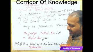 What is direct object? || Direct Object kia he? || Corridor Of Knowledge || Sir Asifmeer