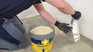 Installing parquet with UZIN MK 200