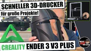 Creality Ender3 V3 Plus im Test: Der schnelle 3D-Drucker für große Projekte!