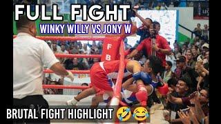 Winky Willy Willy vs jony w full fight Highlight 2024