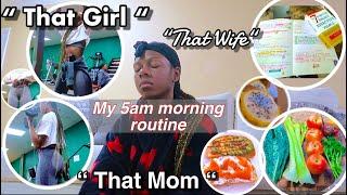 “THAT GIRL“ ROUTINE / RESET ! | 5am morning | Healthy Habits | Alawnah Alise