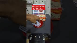 Waterproof PVC Card Printing 2in1 One printer Passport photo printing Epson L8050 L18050
