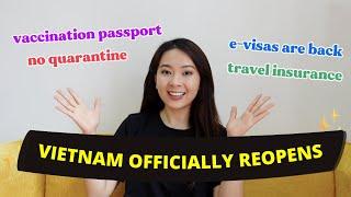 Official Visa Requirements and Restrictions to Enter Vietnam (Vietnam is Fully Open Now!!)