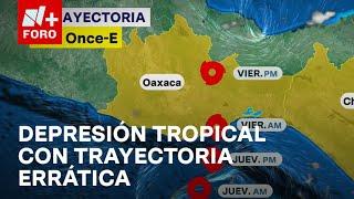 Depresión Tropical 11-E mantiene en alerta a Oaxaca - Las Noticias