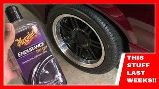 Meguiars Endurance Tire Gel Review / Before and After