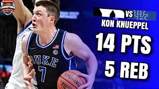 Kon Knueppel 14 PTS, 5 REB, 2 AST Highlights vs Kentucky | Champions Classic