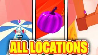 *REAL* How To FIND ALL 25 PURPLE PUMPKIN LOCATIONS in ADOPT ME! HALLOWEEN UPDATE! Roblox