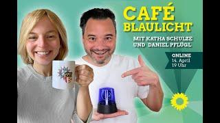 Café Blaulicht mit Katharina Schulze und Daniel Pflügl - Veranstaltungsaufzeichnung (komplett)