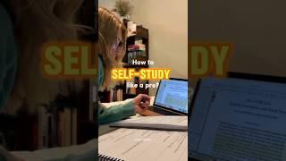 How to self study like a pro #motivation #shorts #viral