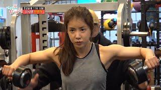 [PRE-RELEASE] Lee Siyoung's high-intensity exercise that's hard to watch., 전지적 참견 시점 211211