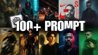 Chat GPT 100+ Photo Editing Prompts FREE  | Trending Ai Editing Tutorial - Ghaus Editz