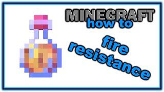 How to Make a Potion of Fire Resistance! | Easy Minecraft Potions Guide