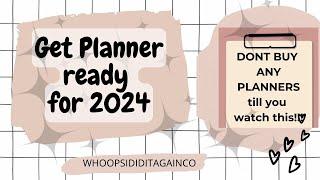 DONT BUY 2024 PLANNERS BEFORE WATCHING THIS || Planner Chat