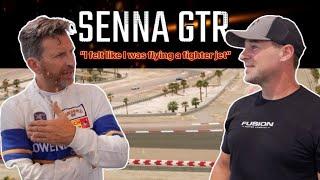 Senna GTR on the track with Justin Bell | Fusion Motor Company