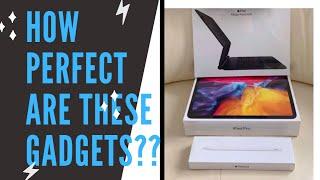 NEW APPLE GADGETS! Unboxing ipad pro, keyboard case and pen / asjem explore review