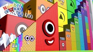 Numberblocks Puzzle Step Squad 1275 to 10,000 to 10,000,000 MILLION BIGGEST NumberPattern