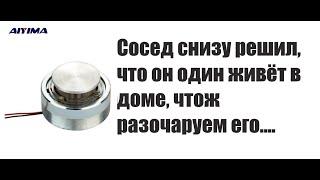 Как утихомирить соседа снизу во время карантина вибродинамиком