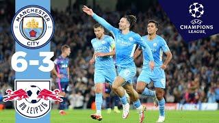 Manchester City vs RB Leipzig 6-3 - Extended Highlights All Goals 2021 HD